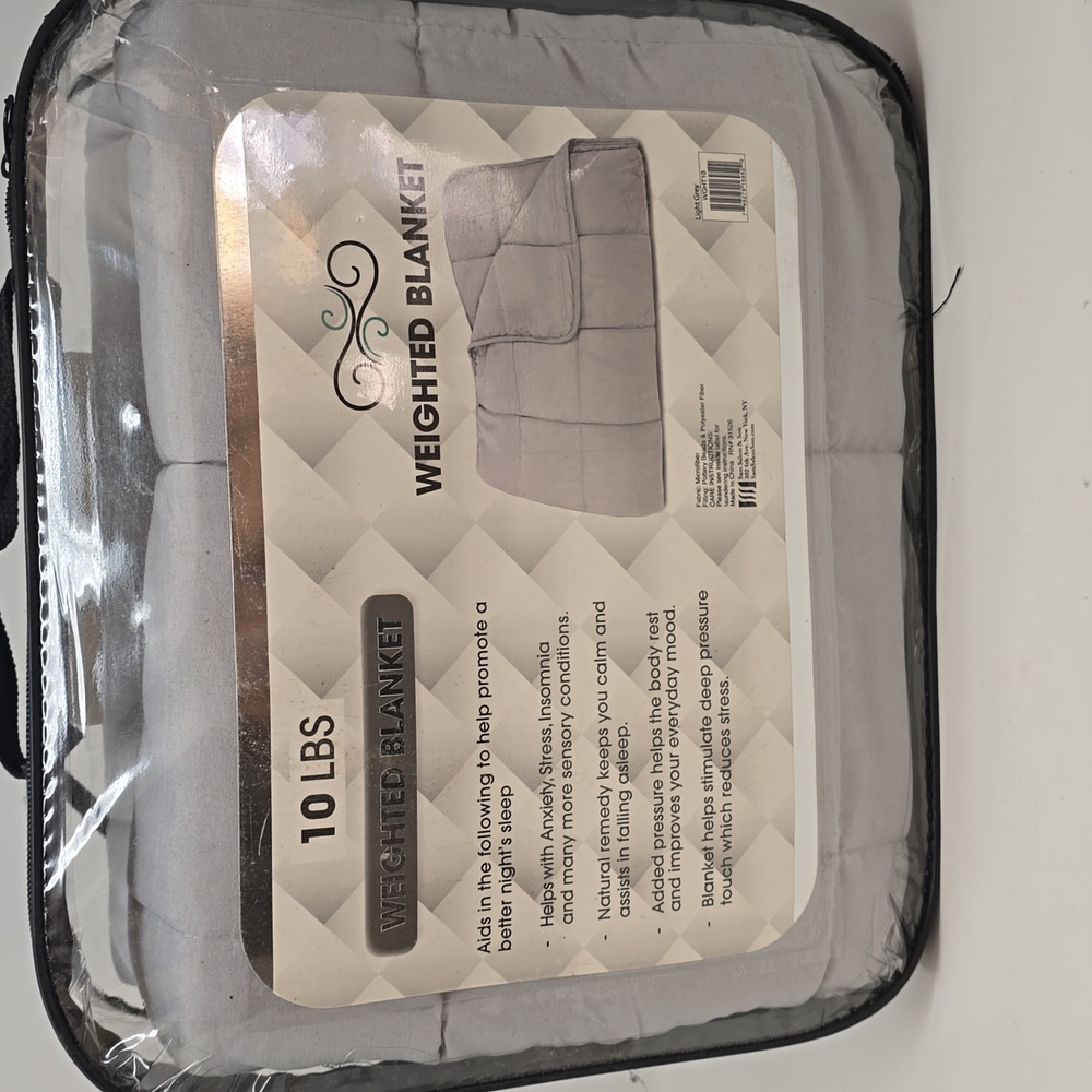 Posh Home weighted blanket twin or full size 10lb 40" x 60" - Picture 4 of 5